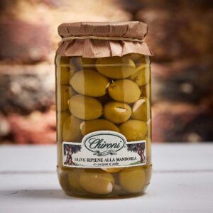 Olive Ripiene Alla Mandorla / Stuffed Olives With Almonds 550g