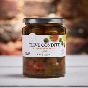 Olive Condite agli Agrumi di Sicilia / Olives in Citrus 290g